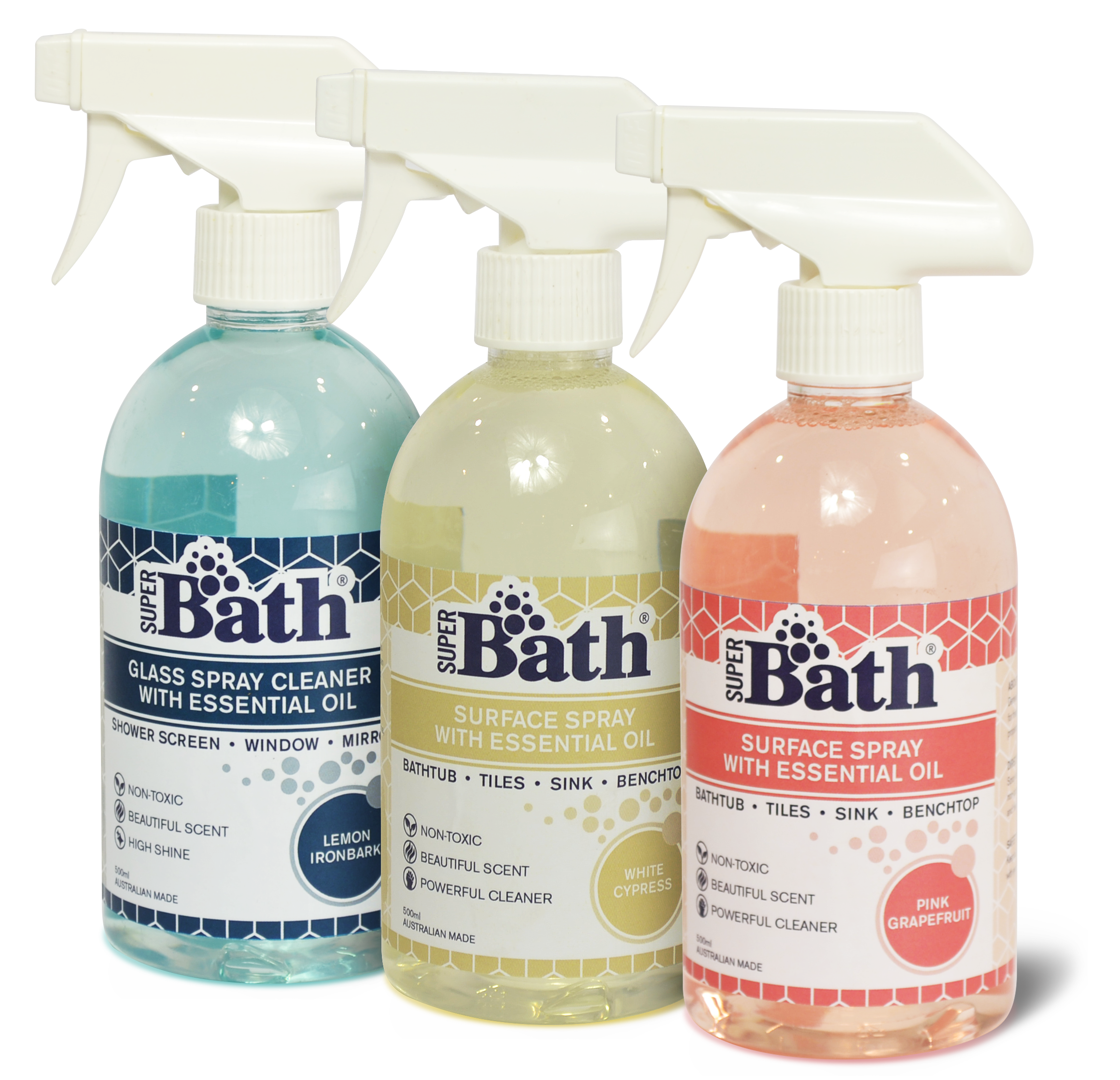 Super Bath - Pink Grapefruit - White / 40 - Shoes